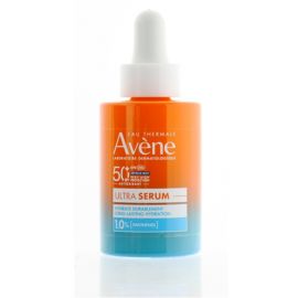 Avene Ultra Serum SPF50+ Aντηλιακός Ορός Προσώπου για Ενυδάτωση Μακράς Διαρκείας με Πανθενόλη, 30ml