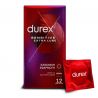 Durex Sensitive Λεπτά Έξτρα Λιπαντικό Extra Lube 12 προφυλακτικά