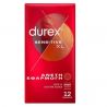 Durex προφυλακτικά Sensitive XL με Άνετη Εφαρμογή, 12τεμ