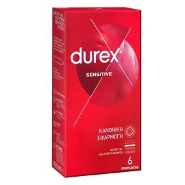 Durex Sensitive Λεπτά 6 προφυλακτικά
