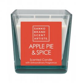 Sanko Scent Apple Pie & Spice κερί 200 γρ. - 38 ΩΡΩΝ ΚΑΥΣΗΣ