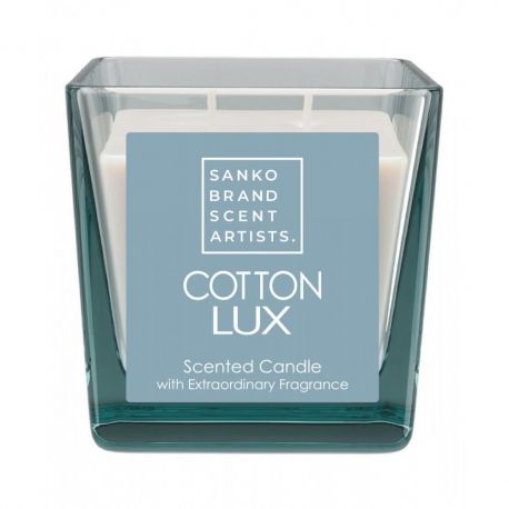 Sanko Scent Cotton Lux κερί 200 γρ. - 38 ΩΡΩΝ ΚΑΥΣΗΣ