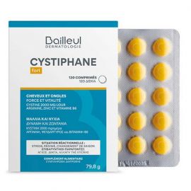 BAILLEUL Biorga Cystiphane B6 Zinc Διατροφικό Συμπλήρωμα Κατά της Τριχόπτωσης 120 Tablets