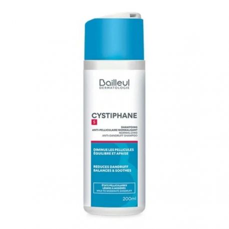 Bailleul Biorga Cystiphane S Normalizing Anti-Dandruff Shampoo Σαμπουάν κατά της Πιτυρίδας 200ml