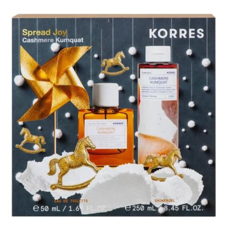 Korres Promo Spread Joy με Cashmere Kumquat Eau De Toilette Άρωμα, 50ml & Cashmere Kumquat Showergel 250ml