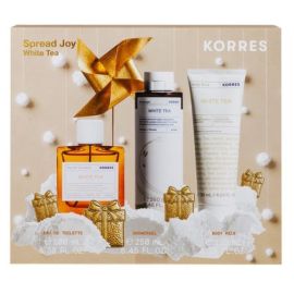 Korres Promo Spread Joy με White Tea Eau De Toilette 100ml & White Tea Showergel 250ml & White Tea Body Milk 125ml