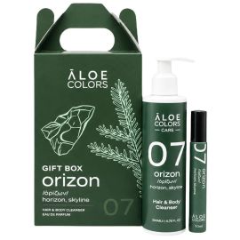 Aloe Colors Gift Box Orizon με Hair & Body Cleanser 200ml, & Aroma 07 Orizon Eau de Parfum 10ml