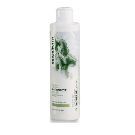 MACROVITA ΑΦΡΟΝΤΟΥΣ ΜΕ ΛΑΔΙ ΕΛΙΑΣ ΚΑΙ ΜΟΛΟΧΑ NATURAL 250 ml