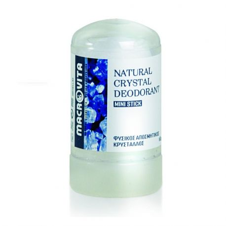 MACROVITA ΦΥΣΙΚΟΣ ΑΠΟΣΜΗΤΙΚΟΣ ΚΡΥΣΤΑΛΛΟΣ MINI STICK 60 gr