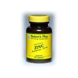 Nature s Plus Zinc 50 mg Tablets 90 tabs