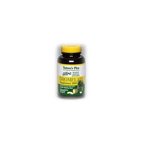 Nature's Plus Ultra Bromelain 60 tabs