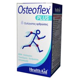 HEALTH AID OSTEOFLEX PLUS 60 tabs Γλυκοζαμίνη-Χονδροϊτίνη-MSM-Κο