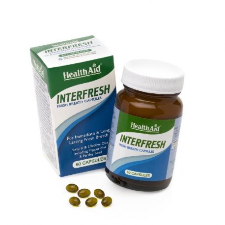 HEALTH AID Interfresh Δροσερή αναπνοή 60 caps