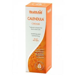 HEALTH AID Calendula Κρέμα 75ml Καταπραϋντική κρέμα για εγκαύμα