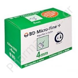 BD Micro-Fine Αιχμές για Πένα 32G x 4mm