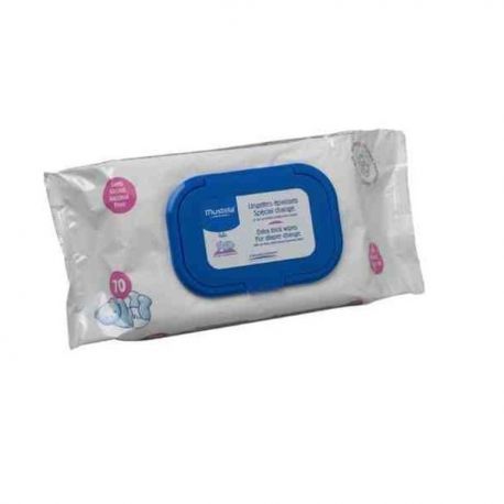 Mustela ΥΓΡΑ ΜΑΝΤΗΛΑΚΙΑ ΚΑΘΑΡΙΣΜΟΥ 70τμχ Dermo Soothing Wipes