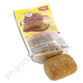 SCHAR, Ψωμάκια Πολύσπορα, Ciabattine Rustiche, 200g (4x50g)