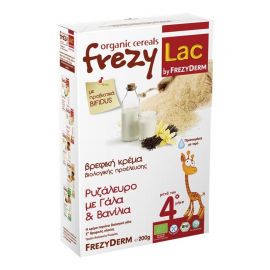 Frezylac Bio Cereal ΡΥΖ/ΡΟ-ΓΑΛΑ-ΒΑΝ 200gr Βιολογική κρέμα για μω