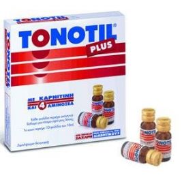 Tonotil Plus με Καρνιτίνη 10amp x 10ml !!!