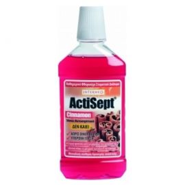 Intermed Actisept Στοματικό Διάλυμα Mouthwash, 500ml, Cinammon