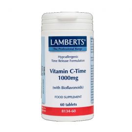 LAMBERTS Vitamin C - Βιταμίνη C - 1000mg Time Release 30 δισκία
