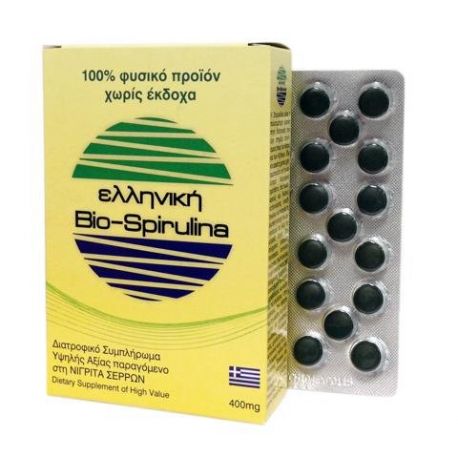 Ελληνική Bio-spirulina Νιγρίτας Σερρών Σπιρουλίνα 240 tablets