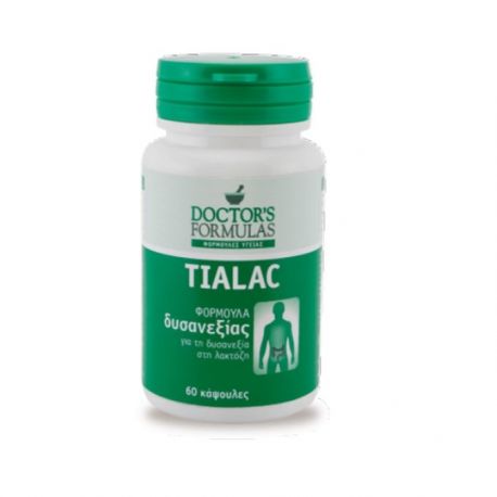 Doctor's Formulas Tialac Φόρμουλα Δυσανεξία Στη Λακτόζη 60 caps