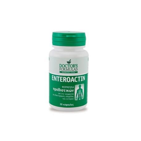 Doctor's Formulas Enteroactin Φόρμουλα Προβιοτικών 30 κάψουλες