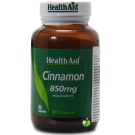 Health Aid Cinnamon 850mg 30 vecaps