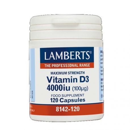 LAMBERTS VITAMIN D 4000iu 120 caps