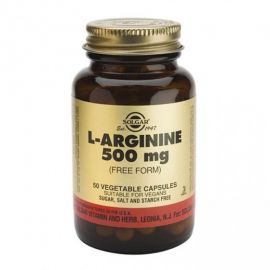 SOLGAR - L-ARGININE 500mg veg.caps 50s