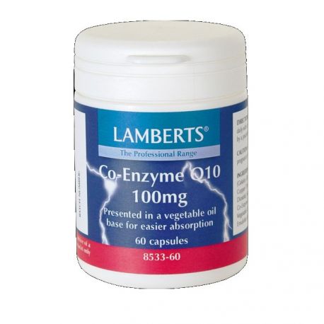 LAMBERTS CO-ENZYME Q10 100mg 30 caps